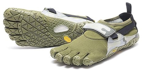 Vibram FiveFingers Herren Spyridon Evo 23M5502 Hiking Shoe, Dunkelgrün, Camouflage, 44 EU
