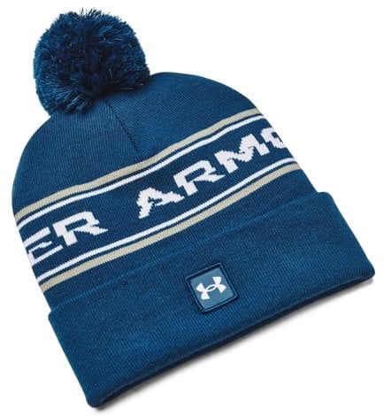 Under Armour Herren Mütze UA Halftime Pom Beanie 1379985 Varsity Blue One size