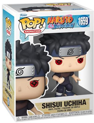 Funko Pop! Animation: Naruto - Shisui Uchiha - Naruto Shippuden - Vinyl-Sammelfigur - Geschenkidee - Offizielle Handelswaren - Spielzeug Für Kinder und Erwachsene - Anime Fans