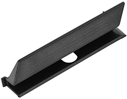 Couvercle de Fente de Disque Dur en Plastique Noir Résistant à l'usure, Conception Précise, Rabat de Porte pour Console PS4 Pro, Facile à Installer et à Retirer