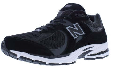 New Balance Homme 2002R Basket, Black/Phantom/Gunmetal/White, 37.5 EU