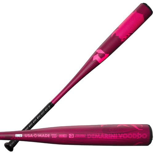 WILSON Unisex-Erwachsene 2024 Neon Pink Voodoo One Baseballschläger