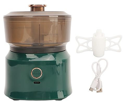 Procesador De Alimentos Eléctrico De 350 Ml, Mini Picadora De Alimentos Recargable Por USB, Picadora De Alimentos Portátil, Licuadora De Alimentos Para Alimentos Para Bebés, Ajo, Chile, Cebolla, Carne