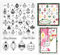 GLOBLELAND Weihnachts Hintergrund Silikonstempel Dekorative Glocken Transparente Stempel Glühbirne Klare Stamps Für Karten Herstellung DIY Scrapbooking Basteln