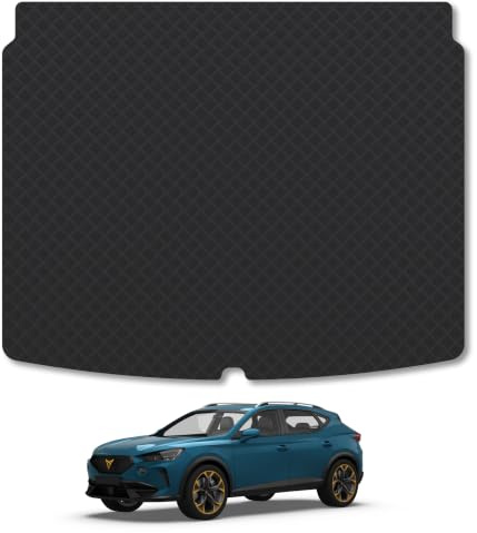CUPRA Formentor (2020+) 3mm Rubber Boot Mat | Tailored Fit Durable Boot Liner Full Coverage Protection Waterproof Accessories Easy Clean Anti Slip Made in the UK