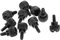 LAPYAPPE 10Pcs Computer Case Thumb Screws Secure Side Panel Fasteners Durable for PC Assembly and Repairs Effortless Hand Tightening Reliable Performance