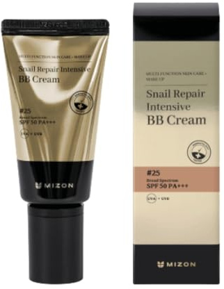 MIZON Snail Repair Intensive BB Cream #25 SPF50 50 ml - BB cream with snail mucus