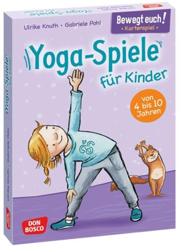 Bewegt euch! Yoga-Spiele für Kinder: Kartenspiel zur Bewegungsförderung. Von 4 bis 10 Jahren. Mit Yoga-Bildkarten Stress abbauen & Resilienz stärken. ... in Kindergarten, Vorschule und Grundschule.)