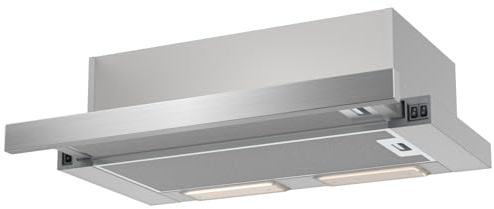 Amica FH 664 621 E Flachschirmhaube 60 cm Edelstahl