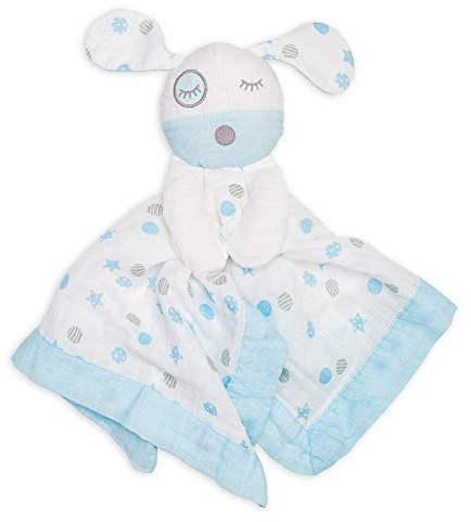 Lulujo Baby L2-LJ902 Soft Toy Dog Blue