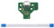 Controller USB Ladebuchse Port Board JDS-011 v1 12 Pins mit Kabel Kompatibel mit PS4