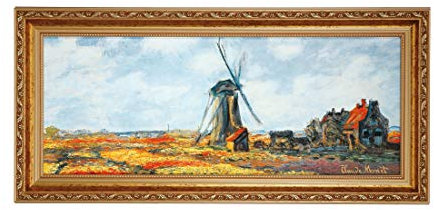 Goebel Tulpenfeld - Wandbild Artis Orbis Claude Monet