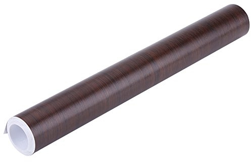 Akozon Selbstklebende Holzmaserung strukturierte Auto Innenfolie Panel Wrap Aufkleber Vintage Style(W1398)
