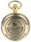 JewelryWe Taschenuhr Herren mit Gravur 'to My Son, Love Mom', Glatt Quarz Analog Uhr mit Kette Halskette Mutter und Sohn Familie Geschenk Gold
