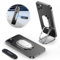MINDSKY Handy Ring Halter Fingerhalter 360° Drehbarer Ultradünner Ringhalter Faltbarer Handy Ständer Handyhalterung für iPhone iPad Smartphones Tablets(Kommt mit einem universellen Magneten) (Silbrig)