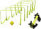 ND Speed Agility 12 inch Hurdles Ladder Football Training Sport Equipment Kit