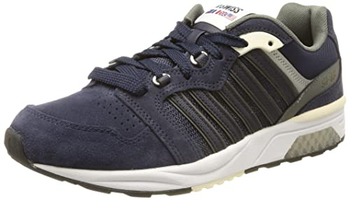 K-Swiss Herren SI-18 Rannell SDE Sneaker, Peacoat/Gunmetal/WHT, 43 EU