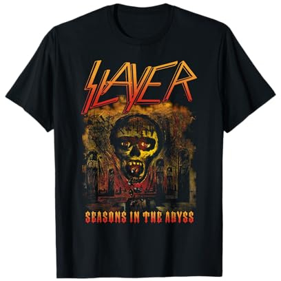 Slayer Orange Logo Season in the Abyss T-Shirt
