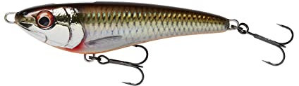 Savage Gear Freestyler V2 Stickbait Köder - Langer Wurf, strapazierfähiger Körper mit Vivid Movement System, Süß- und Salzwasserköder für Hecht, Barsch und Raubfisch Dirty Plötze 13 cm