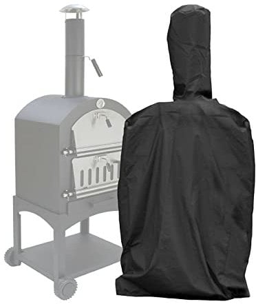 Garden Haven Premium Outdoor Pizza Oven Cover Lightweight PU Waterproof Rain Weather Protection 600D Oxford Material Water Repellant Seam Easy fit with Zip & Drawstring Fits Most Makes of Pizza Oven