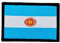 Parches Bordados Bandera Argentina con Colores Oficiales - Escudo bordado - Parches Moteros Bordados - Parches Militares, parche Argentina (Argentina)