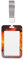 Porte-badge pompier pompier flamme avec lanière ceinture, cordon étanche pour carte de protection, médecins, infirmières, personnel de bureau