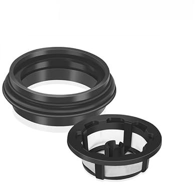 ZLiT Für iRobot Braava Jet M6 Wassertankfilter, Staubsauger-Wassertank-Box, Filterteil für iRobot Braava Jet M6 6110 6012 6112 6113 (schwarz)
