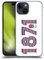 Head Case Designs Licenciado Oficialmente England Rugby Union 1871 Paisaje 2016/17 La Rosa Carcasa rígida Compatible con Apple iPhone 15