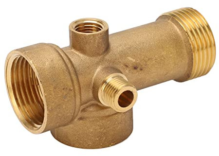Raccord de Tuyau Ouitble 5 Voies en Laiton G1 G1/4, Connecteur de Canalisation D'eau, de Pétrole et de Gaz pour Cuisine et Salle de Bains