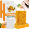 Savon Curcuma,Exfoliant, Savon à L'acide Kojique, Naturel éclaircissant,Nettoyage en Profondeur Peau Lisse, pour Visage et Corps,2 pièces