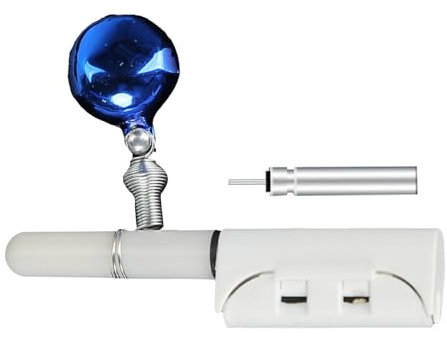 Uhngw Leuchtstab zum, Bissanzeiger, wasserdichte Lampe mit Glocke, leuchtende Stäbe, Angelwerkzeug für Meeresangeln, Batterie im Lieferumfang enthalten