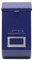 Freistehender Briefkasten, Mailbox, Wandbriefkasten, Retro-nostalgischer Briefkasten, Unverschlossener Briefkasten, Mittlere Kapazität, Geeignet für Outdoor, Zuhause, Schule und Unternehmen(Blue)