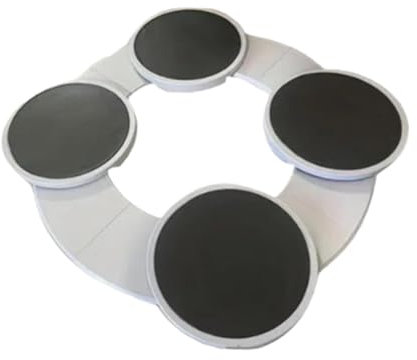 perfk Bandeja giratoria para Mesa de Comedor, Soporte para Platos giratorios de Cocina, fácil Acceso, Plato Giratorio Lazy Susans, para gabinete para