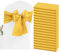 YMHPRIDE 50 Pièces Rubans pour Chaises en Satin Or Rubans Décoratifs pour Chaises pour Réception de Mariage, Fête, Hôtel, Maison, Décoration de Cuisine (Or)