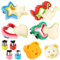 AKONE Ausstecher Brot und Gemüse Kinder, Brot Ausstechformen Kinder, 9 Stück Sandwich Brotaustechformen Ausstechform Set, Gemüse Ausstecher Edelstahl Dino Stern Formen