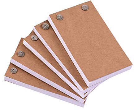 Leere Flip Books Paper mit Löchern 300 Blätter Animationspapier mit Bindungsschrauben Zum Skizzieren der Zeichnung Comic Creation