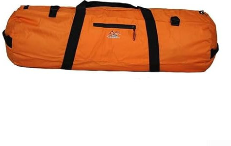 Wasserdichte Packtasche für große Zelte mit exquisitem Markenlogo und leicht zu transportierendem Design (Orange S)