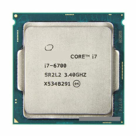 c Quad I7-6700 I7 6700 Processor LGA 1151 3.40GHz 6M Ram DDR3L-1333, DDR3L-1600 DDR4 GPU HD530