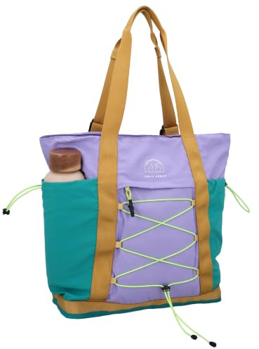 Jo&Lu Urban 2-in-1 Handtasche und Rucksack – Damen Handtasche, Schultertasche & Umhängetasche in Einem, Multifunktionale Organizer Tasche mit Mehreren Fächern, Leicht und Praktisch für Arbeit, Reise