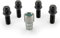 H&R Set di bulloni antifurto per Ruote R13 M14x1.50x27mm sferici Nero - 4 Bulloni Antifurto incl. Adattatore