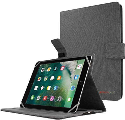 TECHGEAR PowerSuit Folio Case for New Apple iPad 9.7 Protective Case Cover with Built in 4000mah Power Bank and Stand (Grey) - Fits 5th and 6th Generation Apple iPad with 9.7 screen