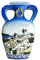 3D Santorini Greece Refrigerator Magnet Aegean Sea Style Tourist Souvenirs Stickers,Home & Kitchen Decoration Greece Fridge Magnet