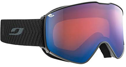 Julbo Alpha Skibrille, Black-Grey Chevron, One Size