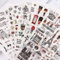 PiniceCore 6 PC/Pack Europäische Reise Papier-Aufkleber-Dekoration Tagebuch Scrapbooking-Aufkleber Kawaii koreanische Sticker