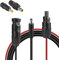 Cavo di Prolunga Solare 16 AWG, Vegena Connettore Solare a DC 8 mm, Connettore a Energia Solare 1,5 m, Cavo Adattatore Solare per Tutti i Pannelli Solari