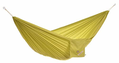HängemattenGlück Outdoor Hängematte Camino M forestal GOTS Bio Baumwolle