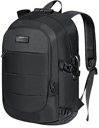 Tzowla 30 Liter Anti Theft Backpacks with USB Charging Port Laptop Backpack