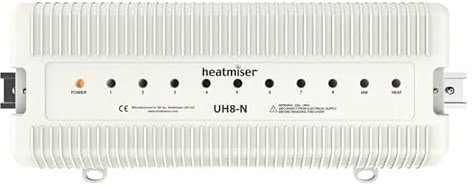 Heatmiser UH8-N Wiring Centre 12V - 8 Zone
