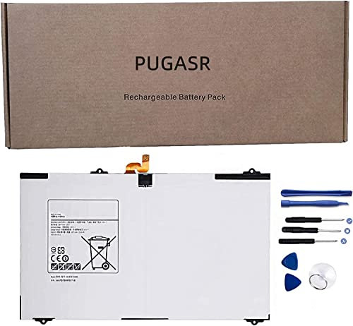 PUGASR EB-BT810ABA EB-BT810ABE Tablet Battery Compatible with Samsung Galaxy Tab S2 9.7 SM-T810 T813 T815 T815C T815Y T817 T817A T817T T817X T817V T818 T818A 22.6Wh 5870mAh Tools