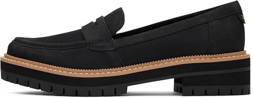 Toms Women's, Cara Loafer, Schwarz, 39 EU